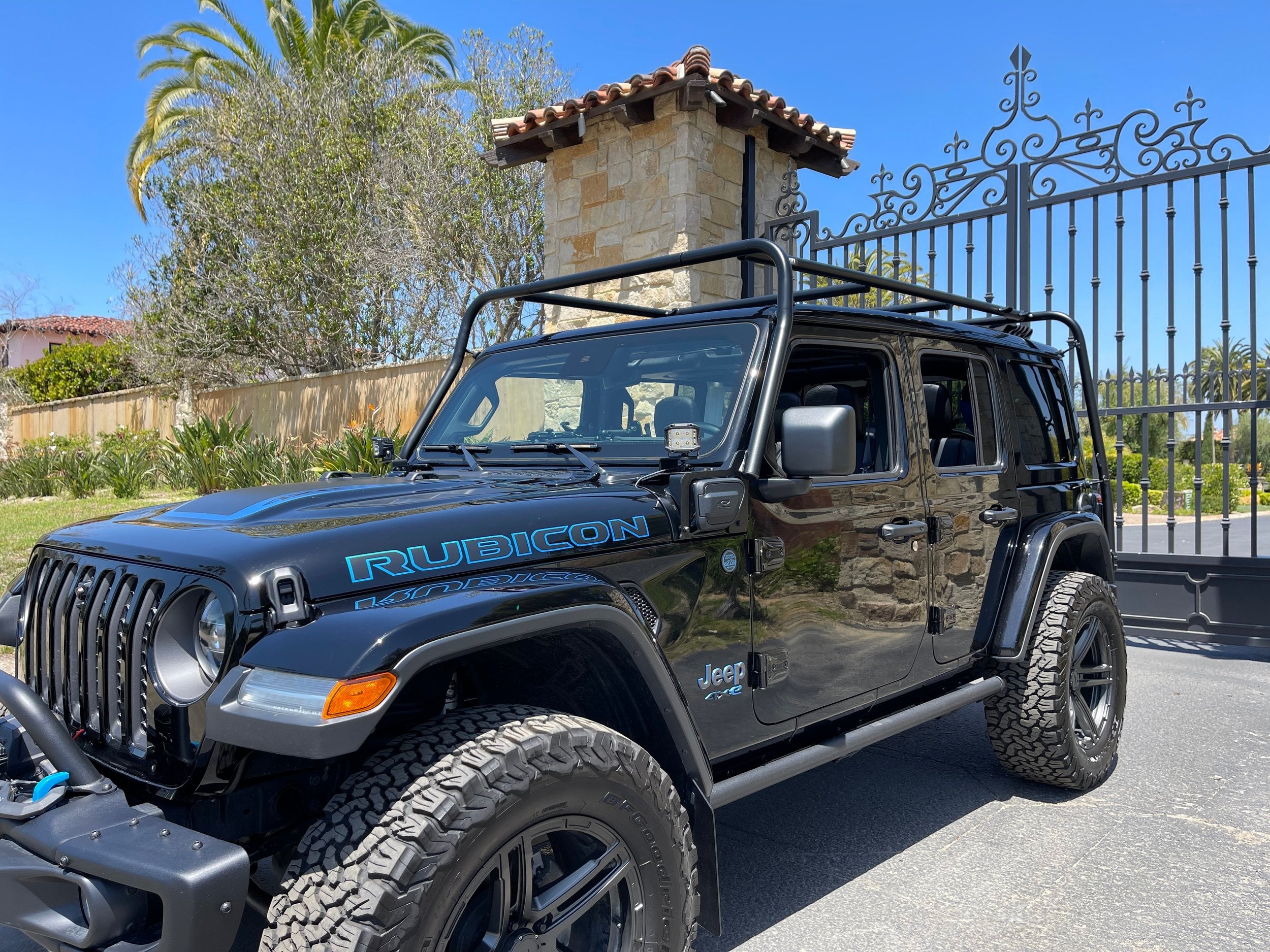 Adventure Rack, JL 4-Door, w/One Touch Power Top (#20097, #20097-4XE, #20097-HEMI)-20097-HEMI