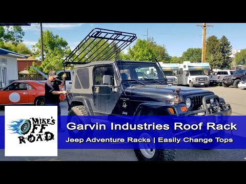 Garvin Jeep Wrangler TJ Expedition Roof Rack 34098 Highlight Video