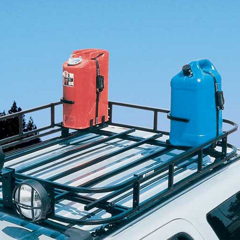 Gas/Water Can Holder, Roof Rack Mounted (#34102)