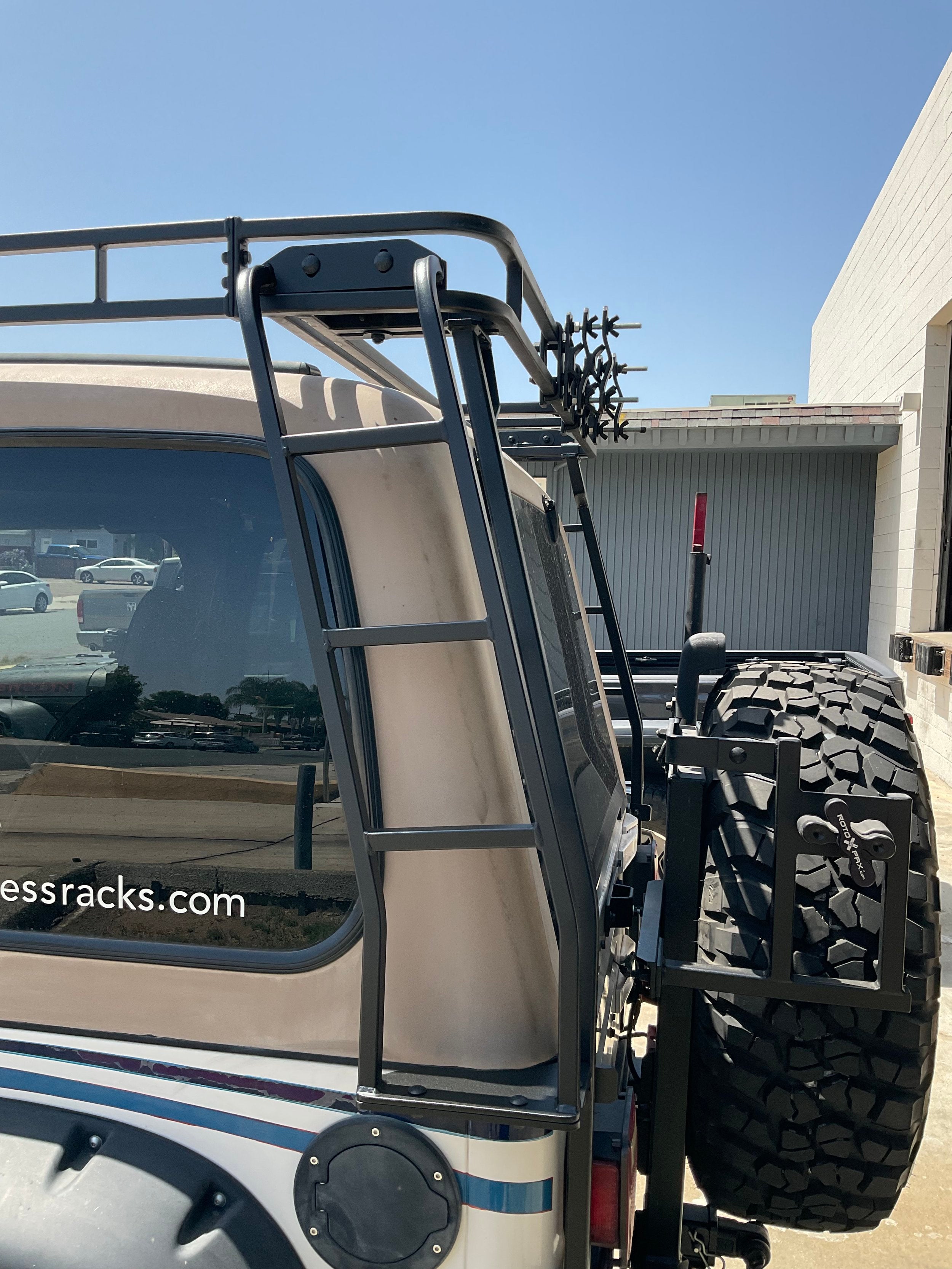 TJ/LJ/YJ/CJ7 Expedition Rack Ladder(#34711, #34811)-34811