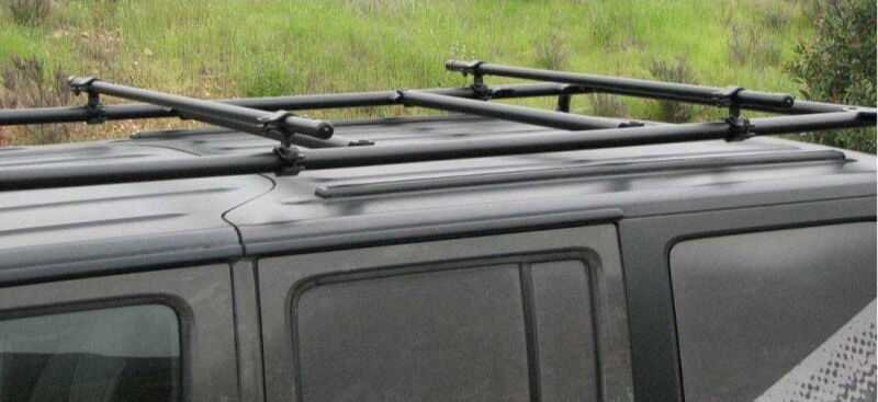 Garvin Adventure Rack Crossbar Kit on Jeep Wrangler JK 44085