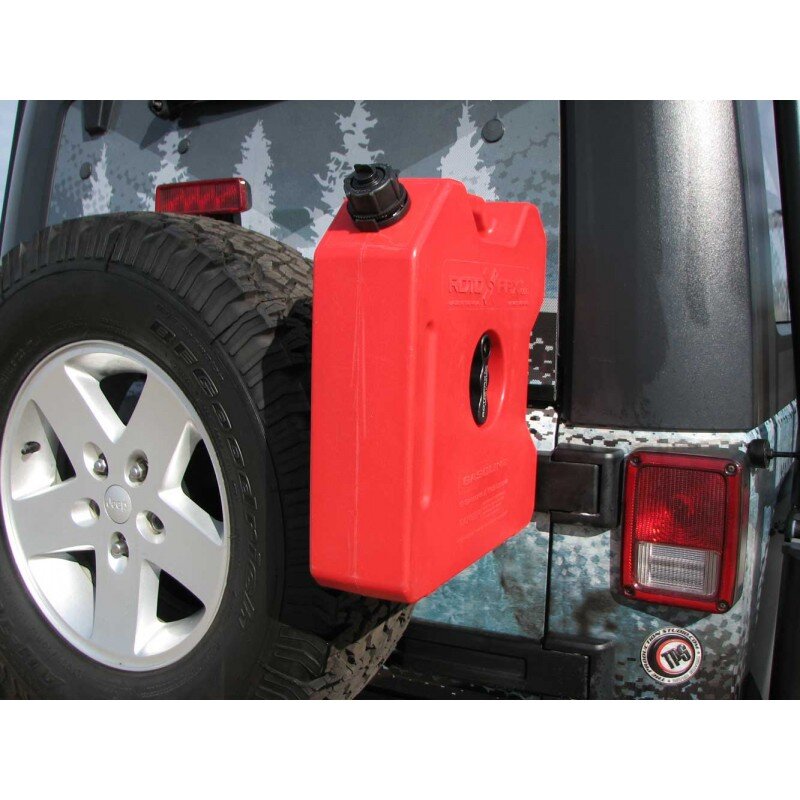 Rotopax Can mount, JK, Up to a 33 inch diameter tire (#66400)