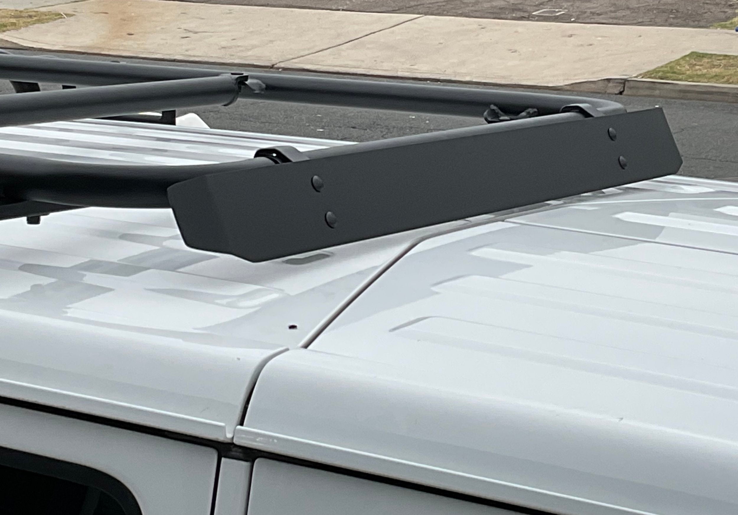 Wind Deflector, Round Tube, JK and TJ Only (#44088, #44098)-44098