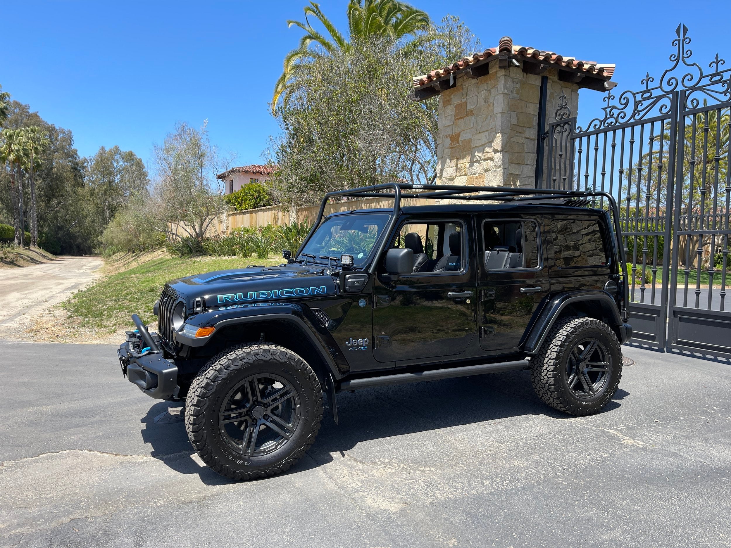 Adventure Rack, JL 4-Door, w/One Touch Power Top (#20097, #20097-4XE, #20097-HEMI)-20097-HEMI
