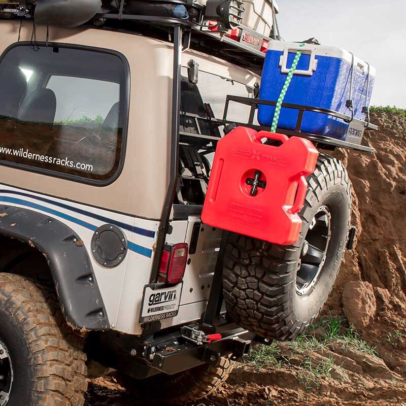 EXT Series Bumper and Tire Carrier, 1987-2006 Wrangler (#34900)